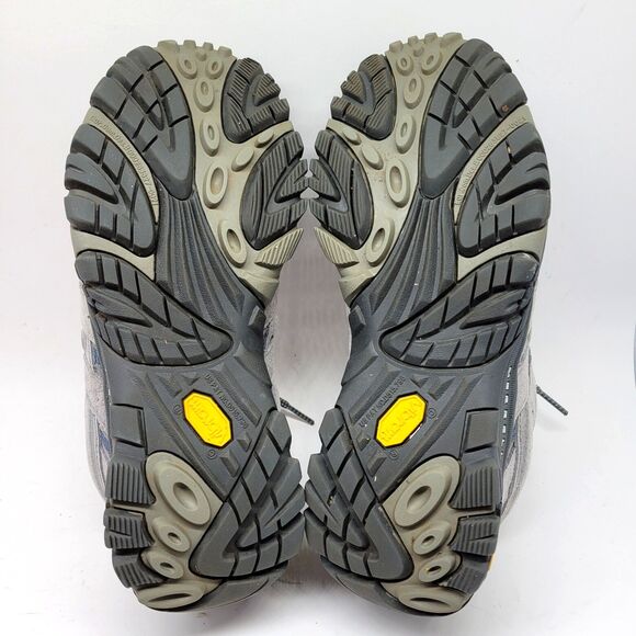 Merrell Ventilator Moab 2 Smoke Womens Gray Hiking Shoes Size US 8.5 EUR 39 EUC - Picture 2 of 16